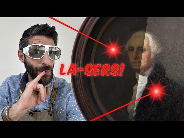 George Washington Gets Blasted By Lasers