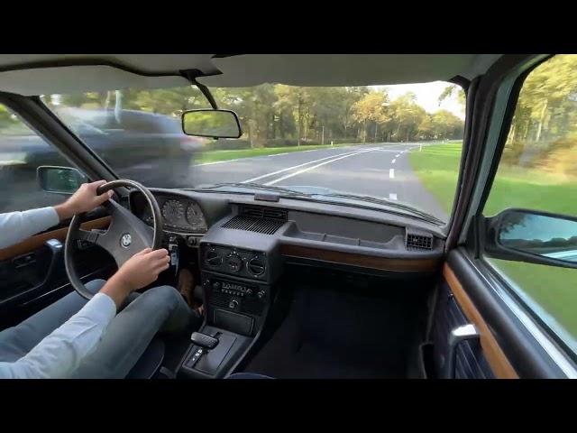 BMW E12 528i 65.000 kilometers - Driving Video - Oldenzaal Classics