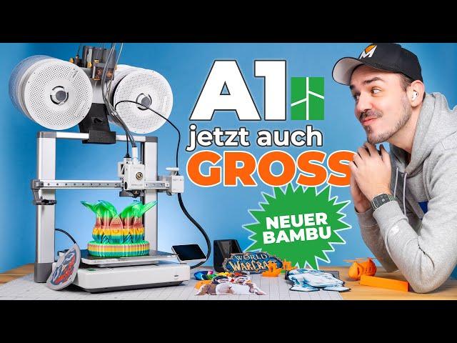 Bambu Lab A1 Combo | DER 3D Drucker 2024? (inkl. MK4 Vergleich)