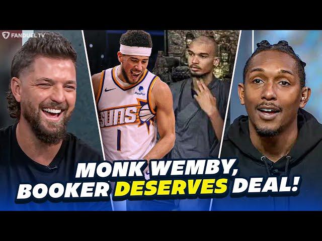 Victor Wembanyama Leaves Lou SPEECHLESS & Devin Booker DESERVES Extension With Phoenix Suns!!