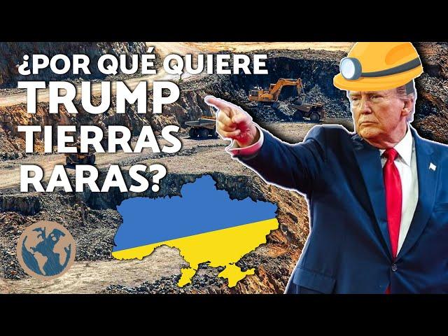 ¿Qué son las TIERRAS RARAS de UCRANIA?  ¿Por qué LAS QUIERE TRUMP y PARA QUÉ SIRVEN? 