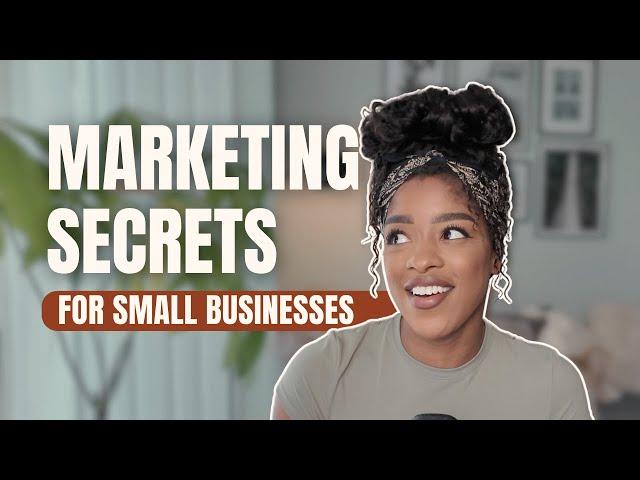 Small business marketing secrets | Learn how to market your brand the right way!