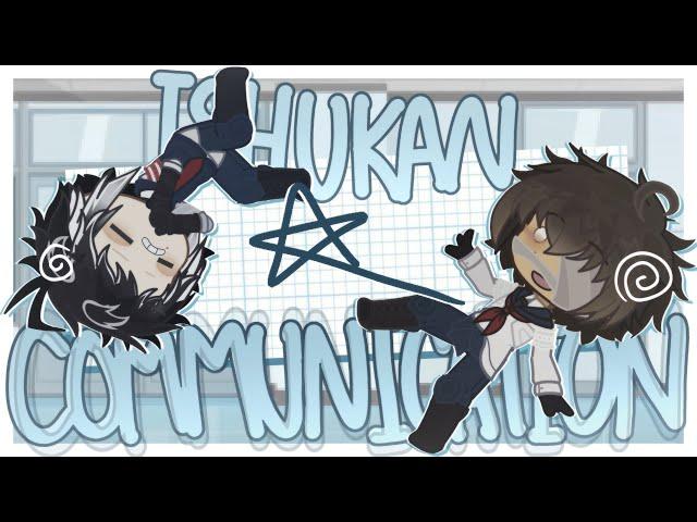  ️ ꒰꒰  ISHUKAN COMMUNICATION --・DAZAI + AKU | filler ??? | BSD:: Bungo High | read desc!!!・