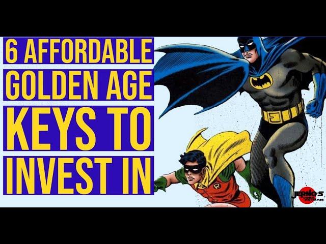 Affordable Golden Age Key Comics To Invest In | Comic Book Investment