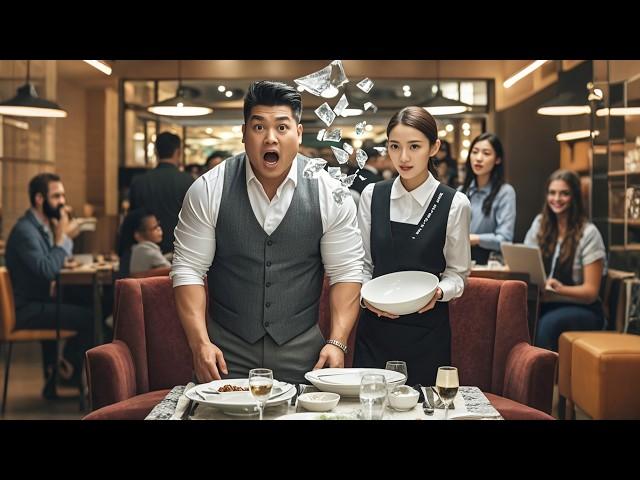 Movie: Mafia causes trouble at restaurant, but the waitress reveals her identity and makes him obey!