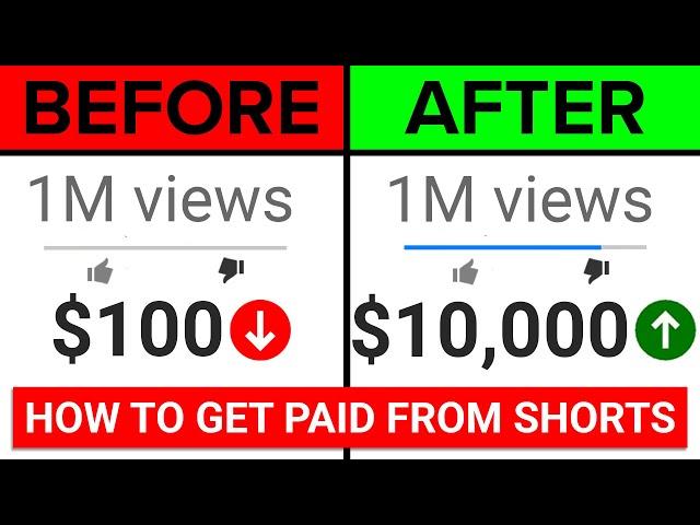 MAJOR YouTube Shorts Monetization UPDATE.. NEW WAY For Small Channels To Get Paid?!