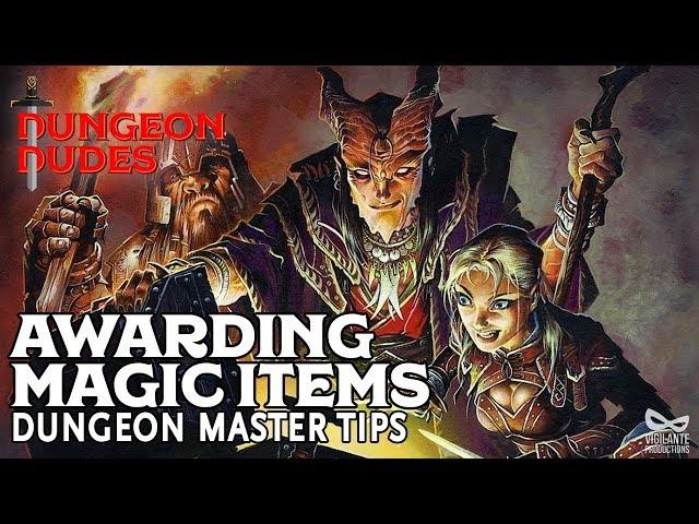 Awarding Magic Items in Dungeons and Dragons 5e