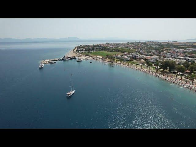 Stunning Drone Footage of Muğla Milas Ören Beach 2024