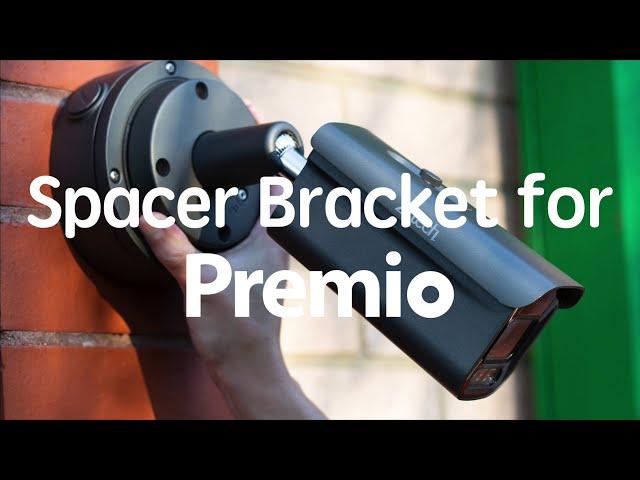 Assemble Zxtech Premio IP CCTV Camera Spacer Bracket