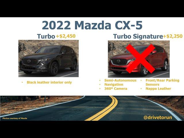 2022 CX-5 Trim Comparison: Why I only recommend 2 of the 8 trims