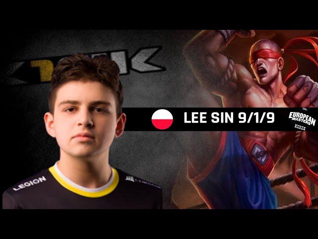 Highlights K1CK Shlatan with Lee Sin - EU MASTERS 2020 Spring Play-In