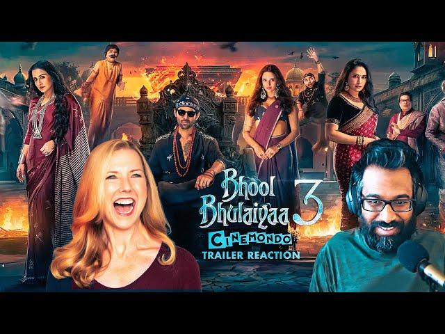 Bhool Bhulaiyaa 3 Trailer Reaction! @D54pod | Hindi |  Kartik Aaryan,Vidya B,Madhuri D,Tripti!