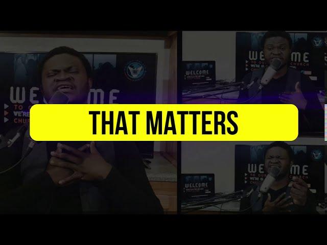 Sweet Jesus & All That Matters - Daniel Mwamba [ Vpm Worship ] [ Official Lyric Video ]