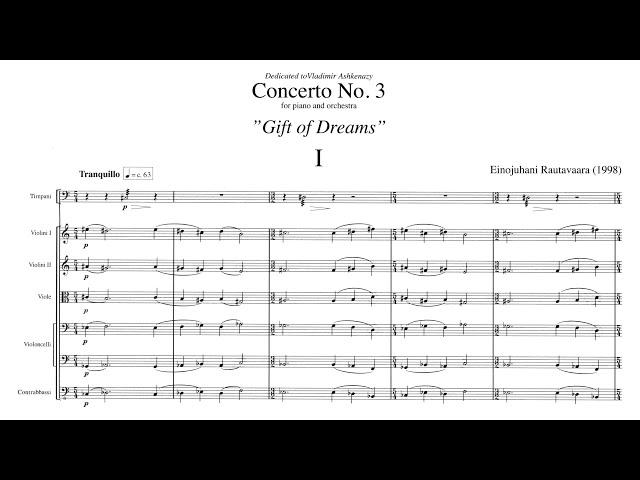 Einojuhani Rautavaara - Piano Concerto No. 3 "Gift of Dreams" (1998)