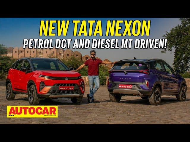 New Tata Nexon review - Fresh look, new interior, DCT gearbox | First Drive | Autocar India