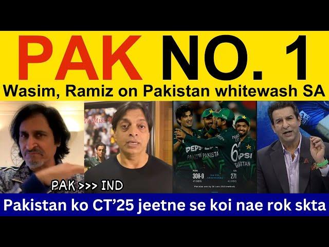 Shahid Afridi shocked on Pakistan batting vs SA | PAK vs SA 3rd ODI | Ramiz Speaks, Shoaib Akhtar