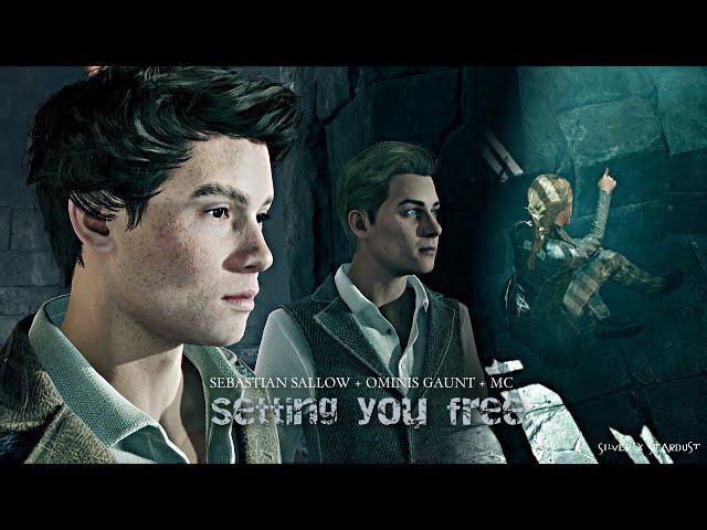 Sebastian + Ominis + Mc | Setting you free. {Azkaban Rescue scene}