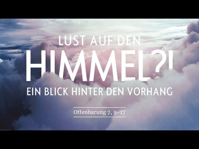 Lust auf den Himmel?! Ein Blick hinter den Vorhang // Dr. Heinrich Derksen