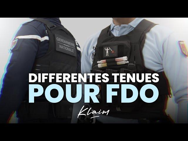 DIFFÉRENTES TENUES POUR LES FORCES DE L'ORDRE ! ‍️