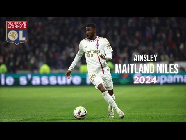 Ainsley Maitland Niles - Full Season Show 2024 - Goals, Skills & Assists HD - Olympique Lyonnais