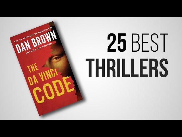 25 Best Thriller Books of All Time