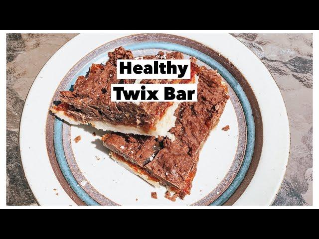 how to make a healthy twix bar