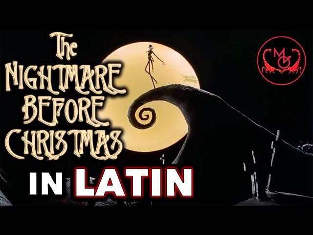 Jack's Lament, in LATIN! Nightmare Before Christmas  (lyrics: Stefano Vittori) Songs in Latin