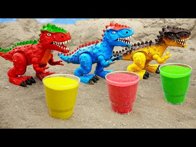 T-rex dinosaur, Spiderman, Hulk and friends - Animal Toy for kids | ToyTV khủng long