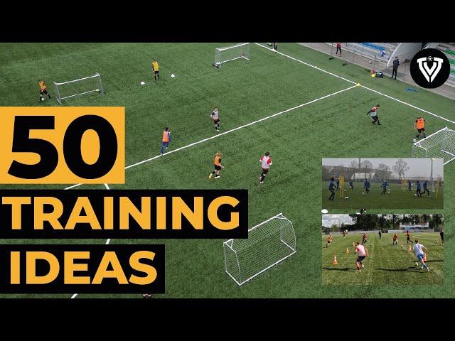 +50 Training Ideas in 10 minutes | Soccer Drills - Football Exercises - Training