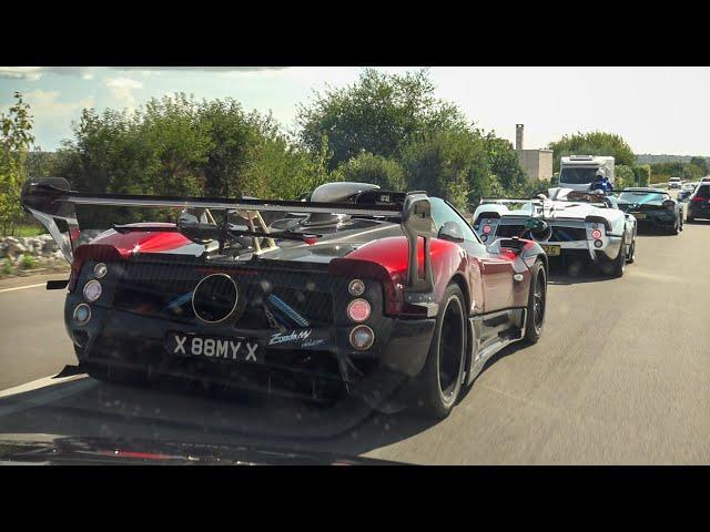 CHASING HYPERCARS on the Road!! Inside the €100M CONVOY of the Supercar Owners Circle 2024!!