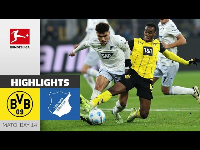 BVB concedes late equaliser! | Borussia Dortmund - TSG Hoffenheim | Matchday 14 – Bundesliga 2024/25