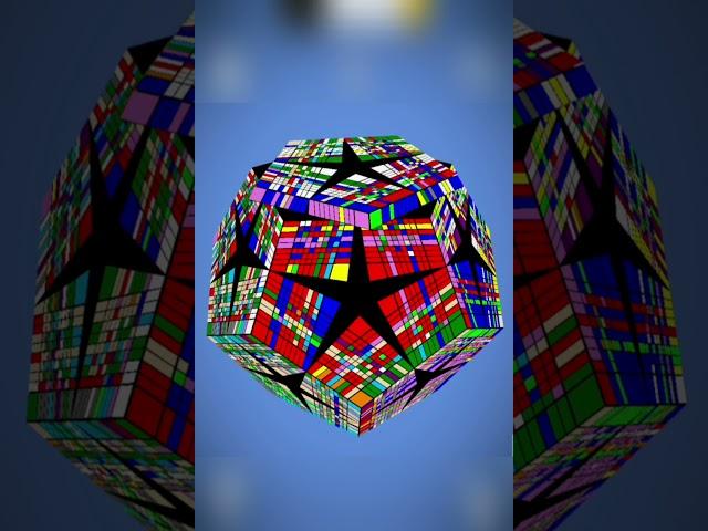 20x20 Megaminx timelapse (only experts know how I solved this cube)