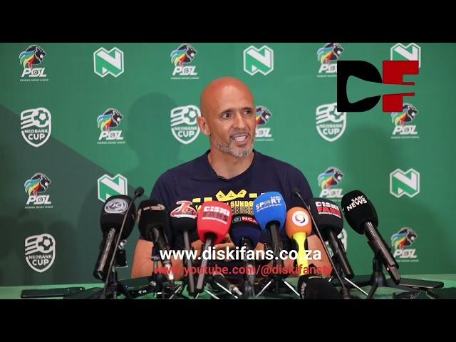 #NedbankCup Pre-Match Press Conference with Miguel Cardoso | Mamelodi Sundowns v Sekhukhune United