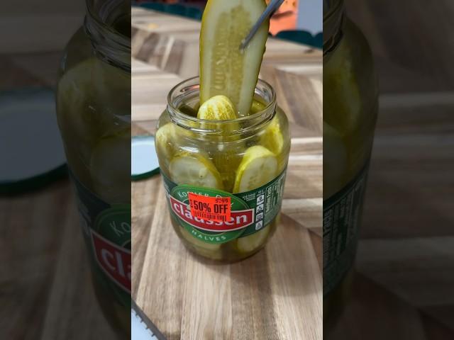 GROCERY STORE PICKLES PART 3 #grocerystore #pickles #part3 #claussen