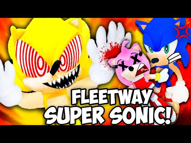 SuperSonicBlake: Sonic Meets Fleetway Super Sonic!