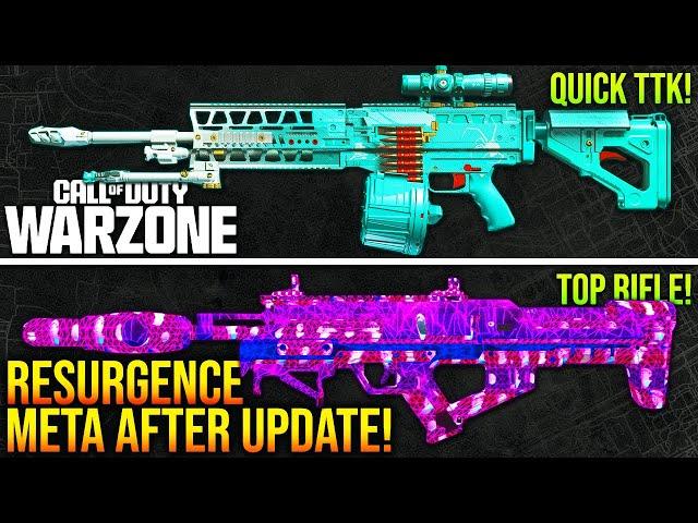 WARZONE: New TOP 5 BEST RESURGENCE META LOADOUTS After Update! (WARZONE 3 META Weapons)