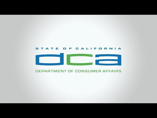 California Department of Consumer Affairs - We Are Listening!
