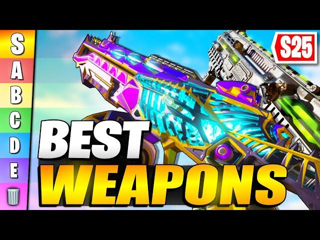 RANKING The BEST WEAPONS In Apex Legends Season 25! (Tier List)