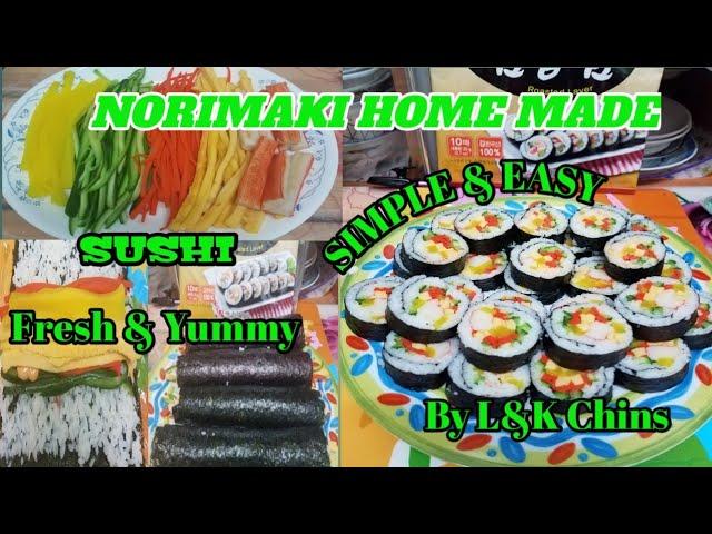 NORIMAKI || SUSHI HOME MADE SIMPLE AND EASY