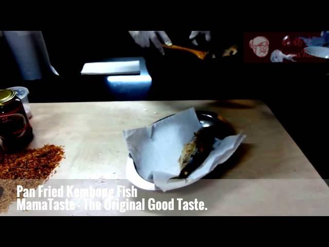 Pan Fried Kembong Fish - WWW.MAMATASTE.COM