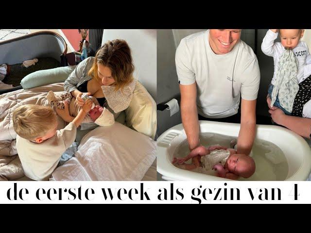 DE EERSTE WEEK MET DE BABY | KRAAMWEEK‍‍‍