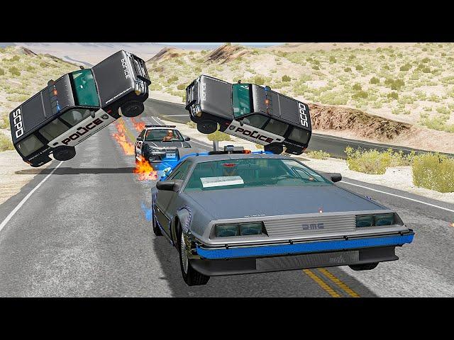 Police Car Chases #53 - BeamNG DRIVE | SmashChan