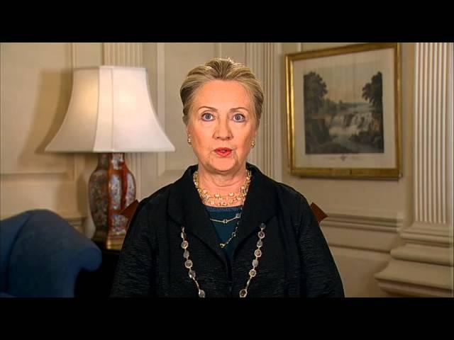 Secretary Clinton Delivers a Video Message to the Active Citizen Summit