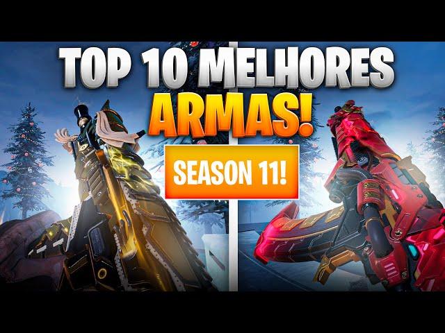 TOP MELHORES ARMAS E CLASSES DA SEASON 11 DO COD MOBILE! (ARMAS META)