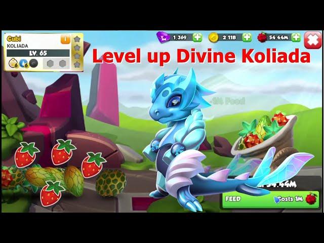 Level up divine Koliada Dragon-Dragon Mania Legends | Marine Cake Craze Event | DML