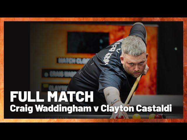 THE MOST UNIQUE MATCH OF POOL EVER | Waddingham v Castaldi | UP Champions League 2025 - W9 , Match 1