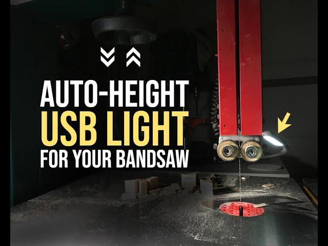 SLINKY Bandsaw Light - Auto-Height