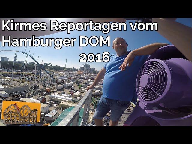 Kirmes Reportagen vom Hamburger DOM 2016 | Funfairblog [HD]