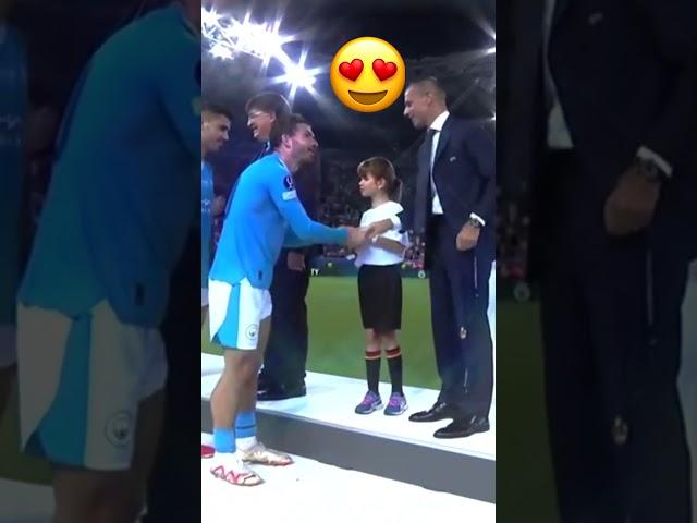 Jack Grealish ️ The Gentle Soul | #shorts #viral #manchestercity vs #sevilla #supercup2023 #respect