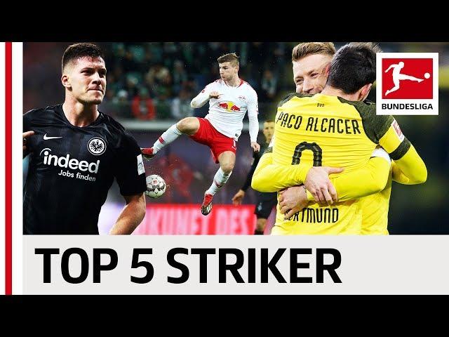 Top 5 Strikers 2018/19 So Far - Alcacer, Lewandowski & Co.